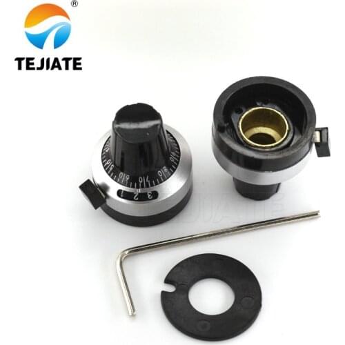 1PCS 3590S 6.35 mm precision scale knob potentiometer knob equipped with multi-turn potentiometer