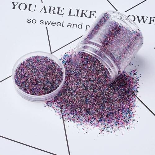 0.6~0.8mm, 130g/box 2 Boxes Transparent Hot DIY 3D Nail Art Decoration Mini Round Glass Small Beads Tiny Caviar Nail Beads Mixed