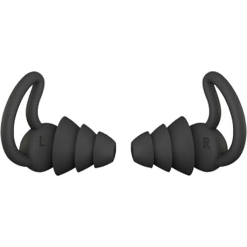 Ninth Generation Anti-noise Earplugs Fits Ear Tightly Three Layer Silicone Swimming Earplugs Professional Diving Water Sports