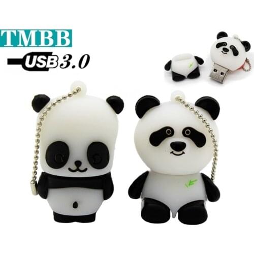 2020 Limited Top Fashion Memoria Usb 3.0 Cartoon Panda Flash Drive 256g 64g 32g 128g Memory Bear For Cat Lovely U Disk Pendrive