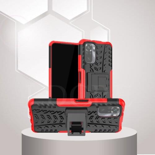 For Xiaomi Redmi Note 10S Case Armor Rubber Kickstand Case For Xiaomi Redmi Note 10S Cover for Xiaomi Redmi Note 10 Note 10 Pro