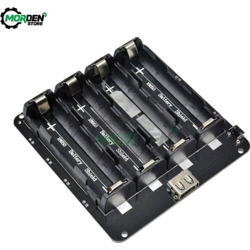 DIY 4x18650 Lithium Battery Shield V9 Mobile Power Expansion Board Module 5V/3A 3V/1A USB ouput For Arduino ESP32 ESP8266