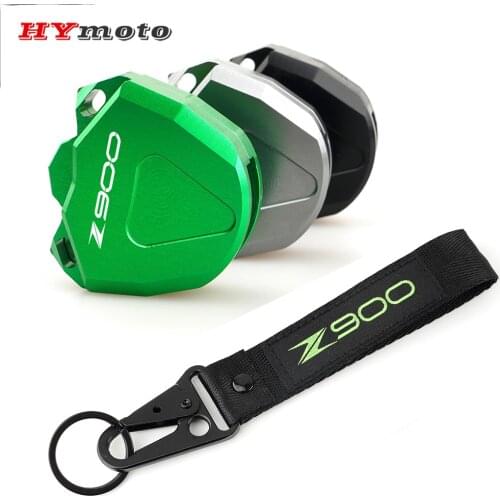 For KAWASAKI Z900 Z900RS 2019 2020 2021 Newest Motorcycle Accessories Key Case Cover Shell & Key Ring Chain Embroidere Keychain