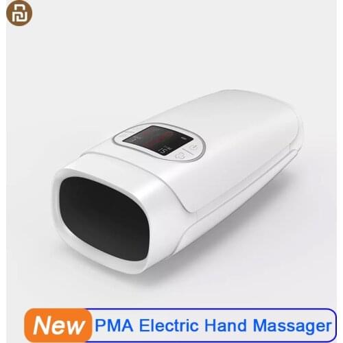 Xiaomi PMA Electric Hand Massager Palm Finger Acupoint Wireless Massage Air Pressure Heat Compression Massage 3 Speed Ajustable