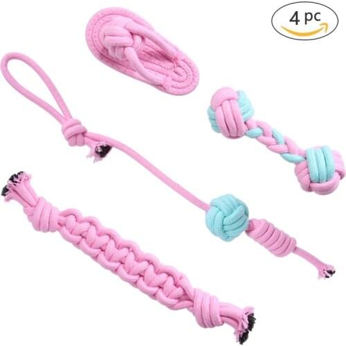 Dog Toys For Small Dogs Honden Speeltjes Jouets Chien Juguete Perro Resistente Peluche Pour Chien Cotton Rope Ball Molar Teeth