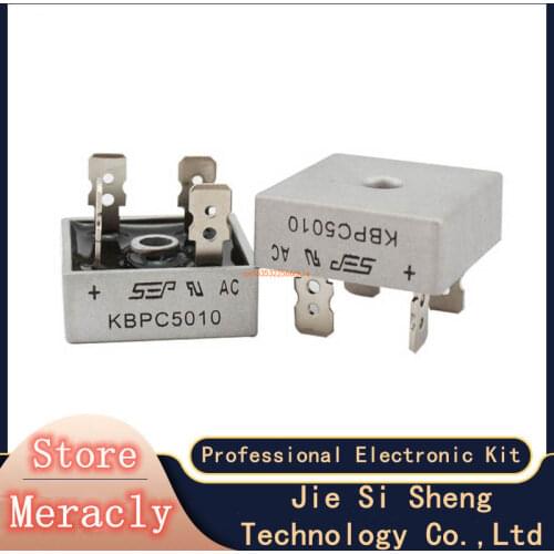 KBPC5010 diode bridge rectifier diode 50A 1000V KBPC 5010 power rectifier diode electronica componentes