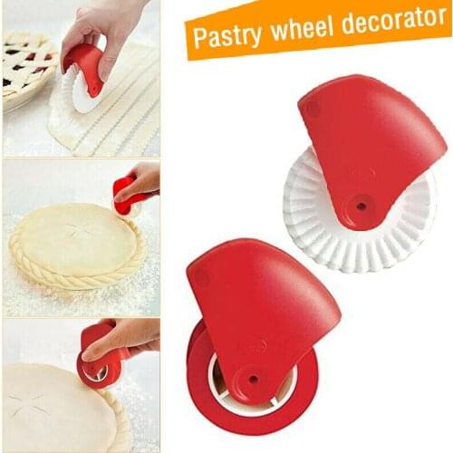 Kitchen Helper DIY Dough Pizza Pastr Cutting Roller Tools Biscuits Maker Lattice Roller Docker Dough Cutter Tool Dropshipping