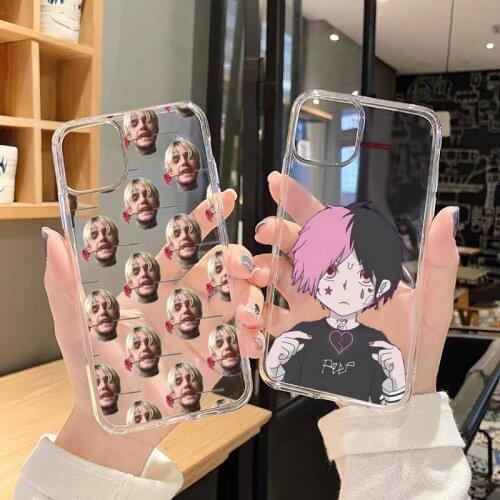 Lil Peep Phone Case Transparent soft For iphone 5 5s 5c se 6 6s 7 8 11 12 plus mini x xs xr pro max