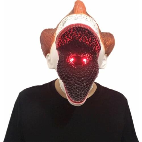 Movie It Chapter Two 2 oker Pennywise Mask Stephen King Horror Cosplay Latex Masks Helmet Clown Halloween Party Costume Prop