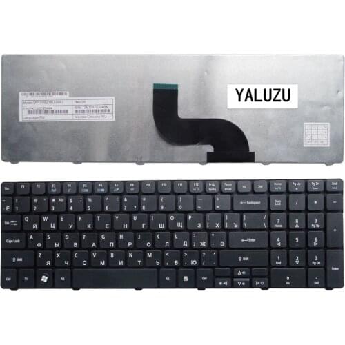 NEW Russian Laptop Keyboard for Acer FOR Aspire 5810T 5738 5552 5738ZG 5750G 7750G 5740G Black RU Layout