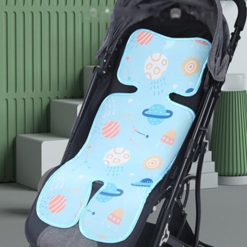 Summer Stroller Cooling Pad 3D Air Mesh Breathable Pushchair Mat Mattress Baby Pram Seat Cover Cushion for Newborn 73x33cm