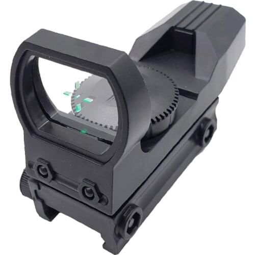 Hunting sight Hot 20mm Rail Riflescope Hunting Optics Holographic Red Dot Sight Reflex 4 Reticle Tactical Scope Collimator Sight