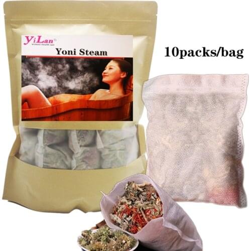 10bagYoni steam detox steam 100% Chinese herbal Women yoni SPA Natural Herbal Vaginal Steam Yonisteam Bidet Feminine Vagina Care
