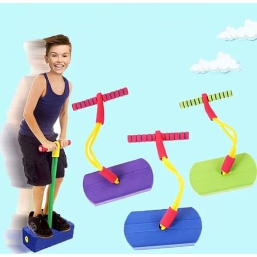 Foam Pogo Stick Jumper For Kids Indoor Outdoor Fun Sports Fitness Toddler Boys Girls Children Games Sensory Toys Giochi Bambini