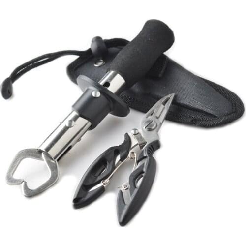 Fishing Pliers Fishing Tools Set Stainless Steel Fishing Grips 180mm Control with Scale Multi-function Fishing Tool