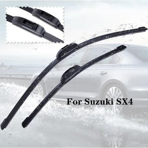Wiper blades For Suzuki SX4 from 2006 2007 2008 2009 2010 2011 to 2018 Clean car windshield