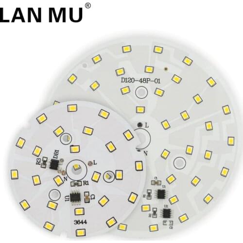 LED Chip for Downlight 3W 5W 7W 9W 12W 15W 18W SMD 2835 Round Light Beads AC 220V-240V Led Downlight Chip Lighting Spotlight