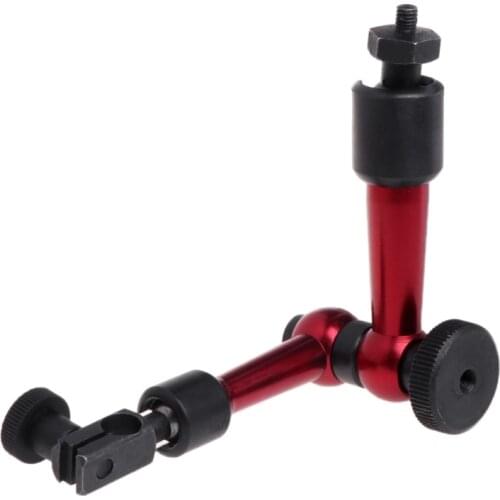 Universal Flexible Magnetic Metal Base Holder Stand for Dial Indicator Flexible Arm Dial Gauge Tool