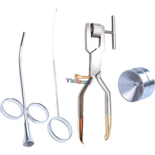 1set Dental Implant Bone Crusher bone Mill bone Morselizer Dental Instruments for Stainless Steel
