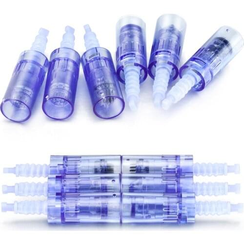 50PCS Needle Cartridge For Dr pen A6 Nano/9 pin/12 pin/36 pin/42 pin Micro Needle Replacement Head Derma Pen Tattoo 10PCS
