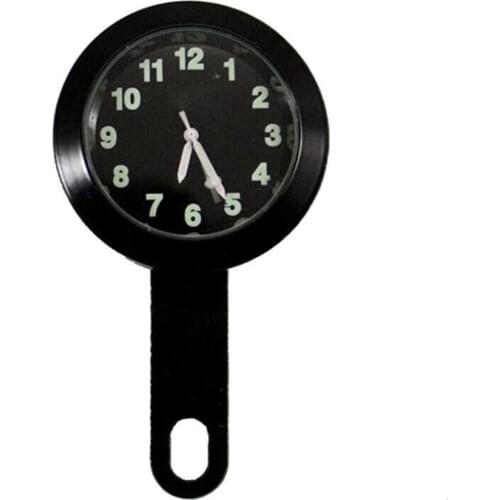 Motorcycle Handlebar Clock 6mm Universal Waterproof ATV Motobike Handle Bar Watch For Yamahas Kawasaki