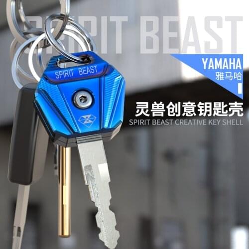 Spirit Beast Motorcycle Key Cover Case For Yamaha Zuma FZ FZR FJR YZG YZF XVZ XVS XTZ XT XJ WR Vino V-Star V-Max TMAX TDM TRX