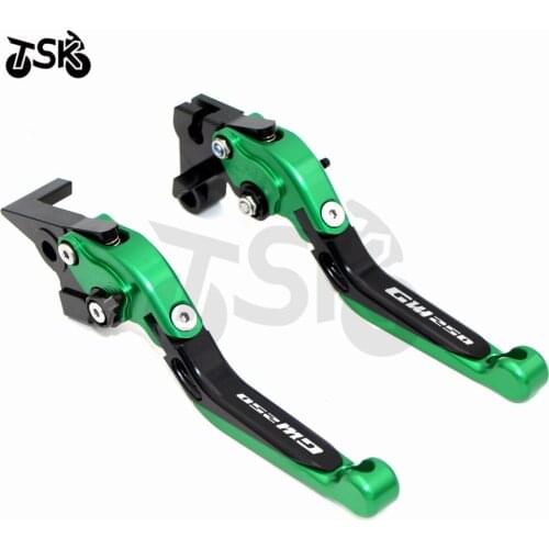 For SUZUKI GW 250 INAZUMA GW250 2011 2002 2013 CNC Motorcycle Foldable Extendable Brake Clutch Levers