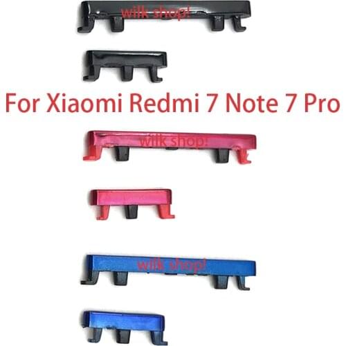 For Xiaomi Redmi 7 Note 7 Pro Power Button ON OFF Volume Up Down Side Button Key