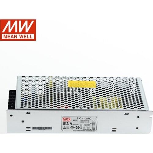 MEAN WELL RQ-125D 124W Quad Output Switching Power Supply 110V/220V AC to 5V 12V 24V -12V DC 8A 2.5A 2A 0.5A SMPS Transformer