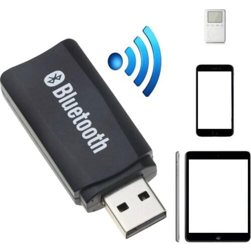 Mini Wireless USB Adapter Bluetooth Receiver A2DP Dongle Stereo Music Audio Receiver For Car AUX Android/IOS Mobile Phone