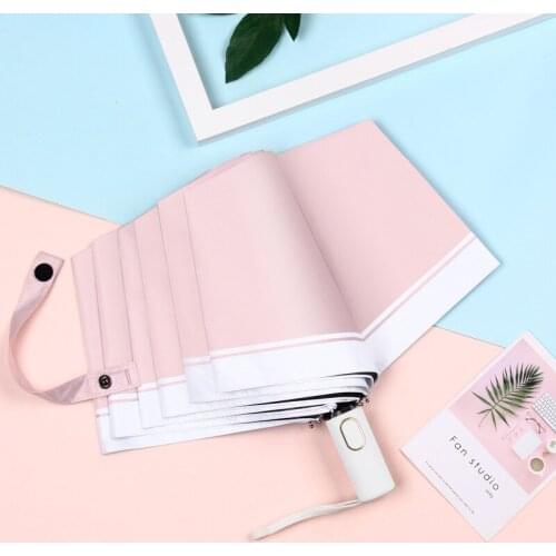 Fashion Folding Umbrella Rain Women Gift Men Mini Pocket Parasol Girls Anti-UV Waterproof Portable Travel UMBRELLAS