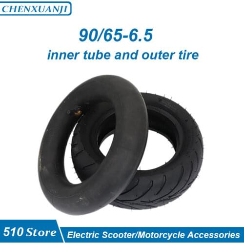 Free shipping90 / 65 - 6.5 Front Tire& 90/65-6.5 Inner Tube Bent Valve fits 49cc Mini Dirt Bike e Scooter Mini Moto