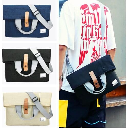 FIRECLUB Casual Men 16 Inch Shoulder Bags Water Resistant Tote Travel Male Crossbody Messenger Bags Laptop Handbag