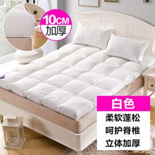 Mattress used for five star hotel Thickness 8-10cm Feather velvet thickened tatami mats Folding anti slip warm mattress
