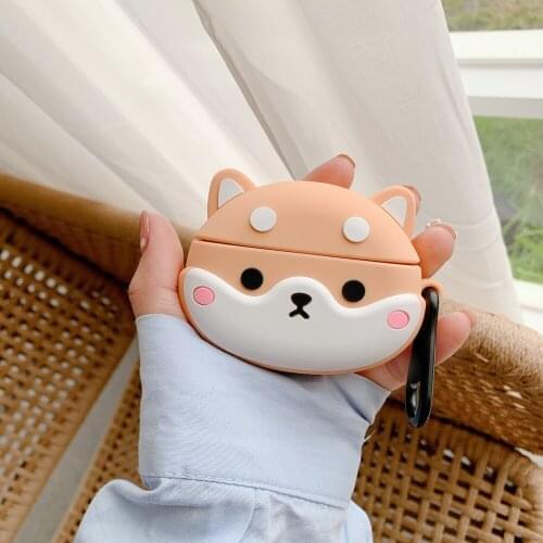 Cute Cartoon Silicion Earphones Case for Beats Studio Buds Wireless Bluetooth Shockproof Protector Cover Earphone Charging Box