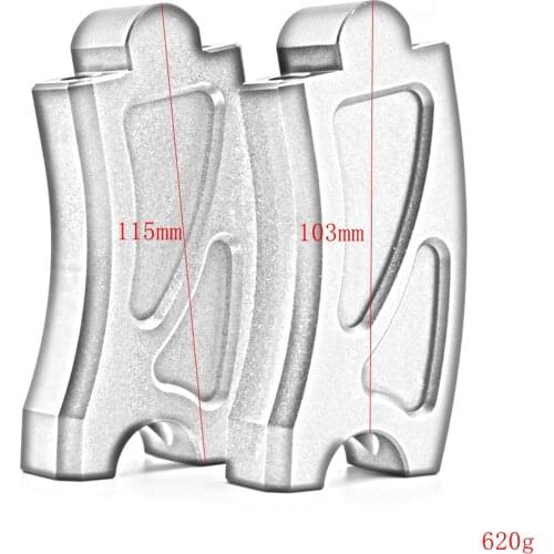 Universal Handlebar Risers Adapter for Honda Rebel CMX500 300 Black
