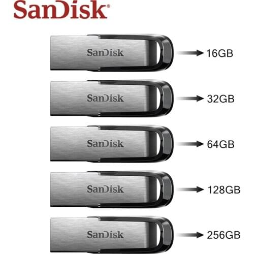 High Speed SanDisk USB Flash Drive CZ73 USB 16GB 32GB USB Mini Memory Stick 64GB 128GB Flash Pen Drives USB 2.0 For Computer
