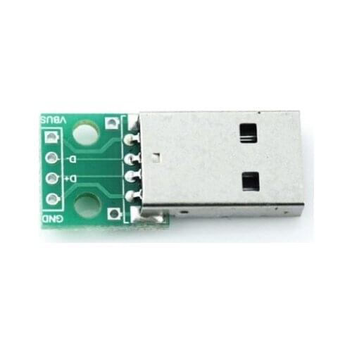 USB2.0 Male to 4P DIP switch DIP adapter board module USB adapter plate wholesale USB-0