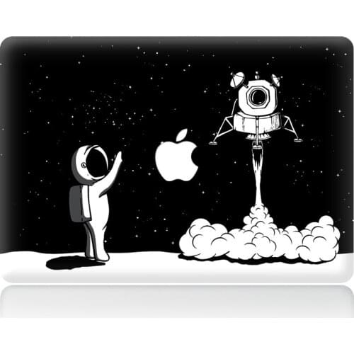 Lonely Astronaut Decal Vinyl PVC Skin Sticker for Macbook Air Pro 12" 13" 15 16" A1465 A1398 A1502 A1425A1534 A1369 A1707 A1706