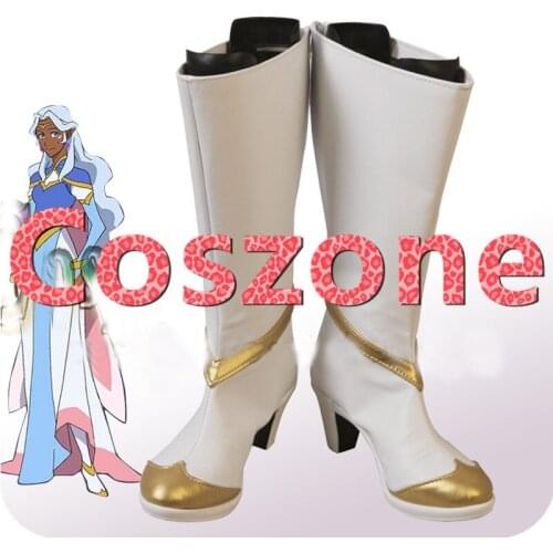 Voltron Legendary Defender Princess Allura Cosplay Shoes Boots Halloween Cosplay Costume Accessories