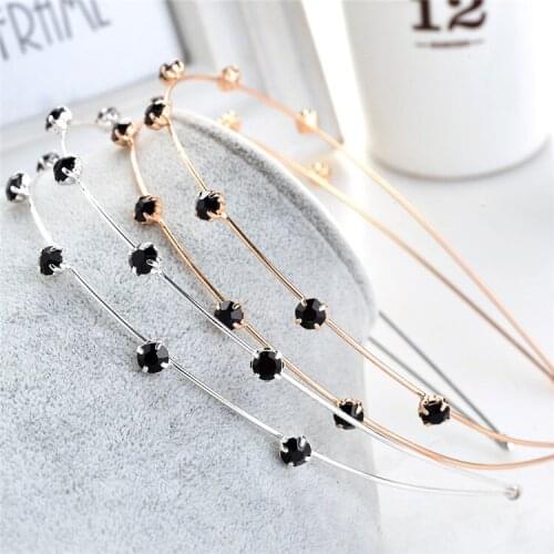 Japanese and Korean hair accessories, Korean version of rhinestone headband, sweet diamond headband