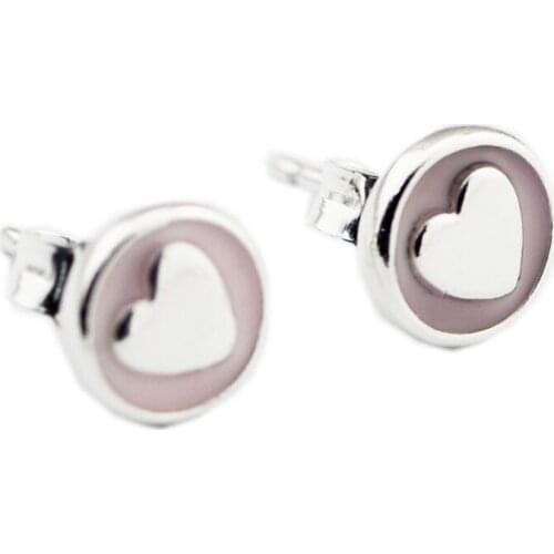 Sweet Statements Earring Studs 925 Sterling Silver Jewelry For Woman Make up Fashion Female Earrings Party Jewelry