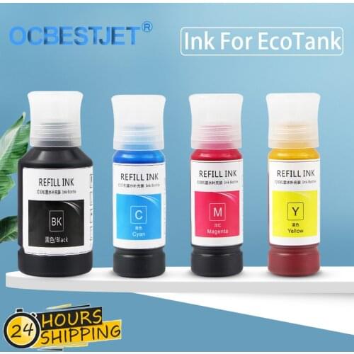 101 102 Refill Dye Ink For Epson EcoTank L4150 L4160 L6160 L6170 L6190 L14150 ET-2700 ET-2750 ET-2751 ET-2756 ET-3700 ET-4750