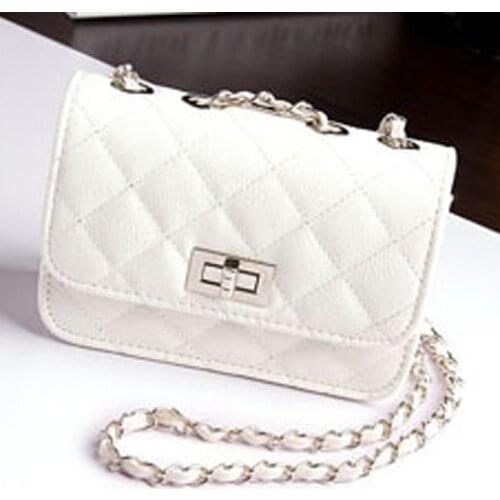 2020 New Style Bag Rhombus Chain WOMENS Bag Korean-style Spiraea Shoulder Bag Shoulder Bag