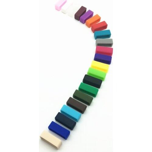 5pcs 21 colors Watchbands Strap Loop Hoop ring Silicone Rubber Watch Bands Accessories Holder Men women Locker Watch Band