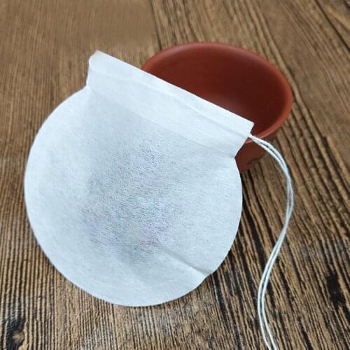 5000pcs/lot Creative Round Shape Tea bags, Disposable food grade Filter Paper Bags coffee bags, fill in 1-4g MINI lin5039