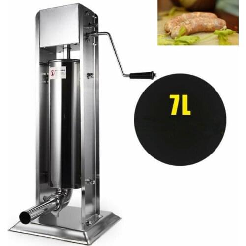 7L stainless sausage stuffer