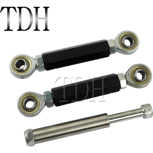 Black Rear Adjustable Suspension Drop Link Motorcycle Lowering Link Kit For Honda CBR250R 10-14 CBR300R 15-16 CB300F 15-16