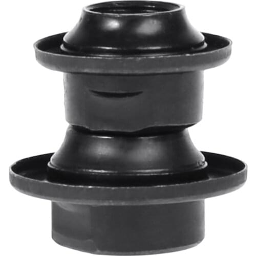 Bicycle Hub Nut Fixed Gear Front Rear Axle Screw S/L Shaft Supplies Bike Parts Suitable for Common 9mm Hollow Axle or Solid