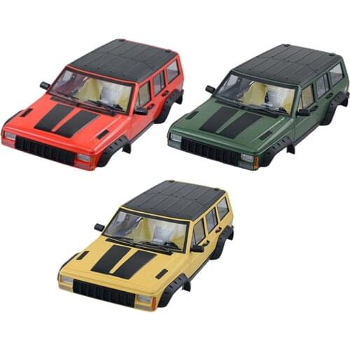 Hard Plastic Body Shell Upgrades Kit Fit for Axial SCX10 90046 / 90047 1/10 Racing RC Car Accessory